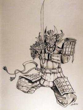 Samurai Tattoo Wallpaper screenshot 5
