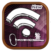 Wifi Hacker Password Simulated icon