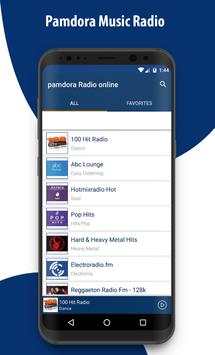 New Pamdora Music RAdio - Player 2018 screenshot 1