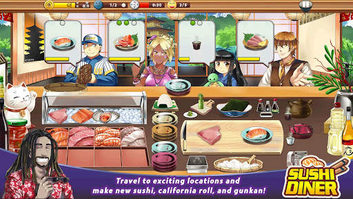Sushi Diner - Fun Cooking Game screenshot 1