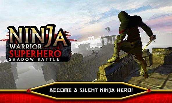 Ninja Warrior Superhero Shadow Battle screenshot 1