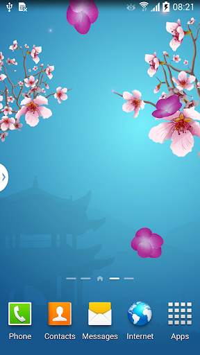 Abstract Sakura Wallpaper Lite screenshot 3