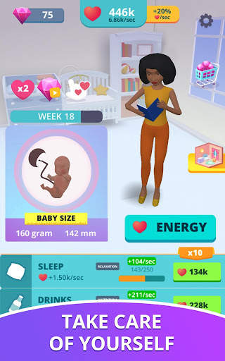 Baby & Mom 3D - Pregnancy Sim screenshot 7