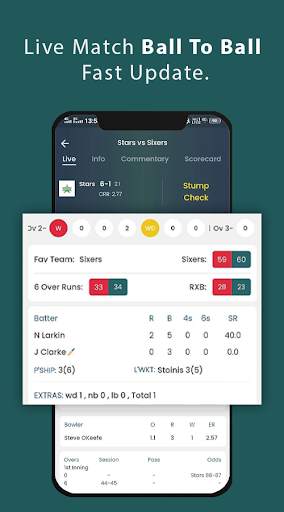 Cricket Line Guru : LiveLine screenshot 2