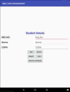 GPA AND CGPA CALCULATOR 5 تصوير الشاشة