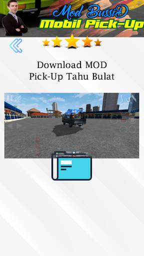 Mod Bussid Mobil Pick-Up screenshot 3