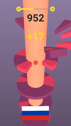 Drop Stack Ball: Tower Crush скриншот 2