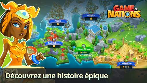 Jeu de Nations: Idle RPG screenshot 2