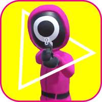 Squid Game : shooting game logo