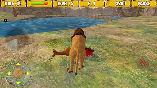 Wild Lion Simulator Game screenshot 4