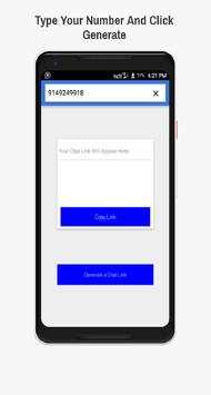 Chat Link Generator For Whatsapp screenshot 1