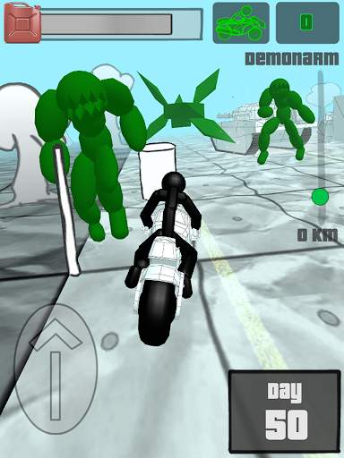 Stickman Zombie: Motorcycle Ra screenshot 20