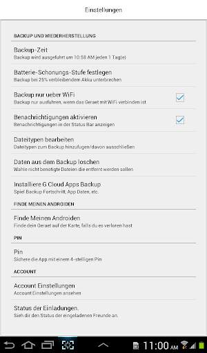 G Cloud Backup screenshot 14