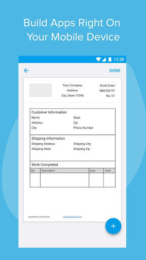 GoCanvas Business Apps & Forms скриншот 1