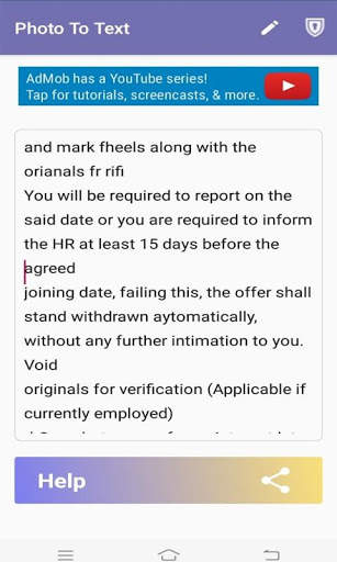 Photo To Text(Convert any Doc,Image 2 Text format) screenshot 5