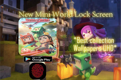 New Mini World Lock Screen & wallpaper UHD screenshot 1