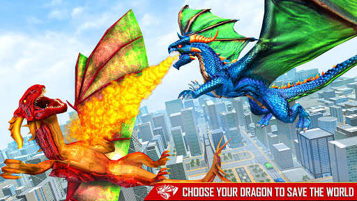 Dragon robot transformation 3D screenshot 6