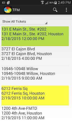 Total Field Mobile (TFM) screenshot 3
