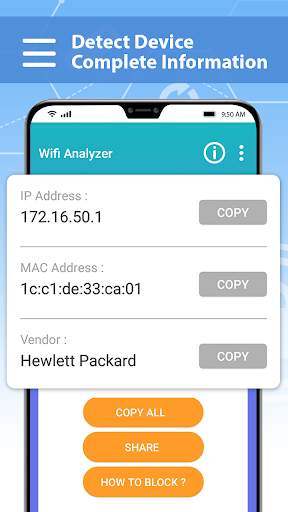 Detect WiFi Users - Wi-Fi Spy and Analyzer screenshot 4