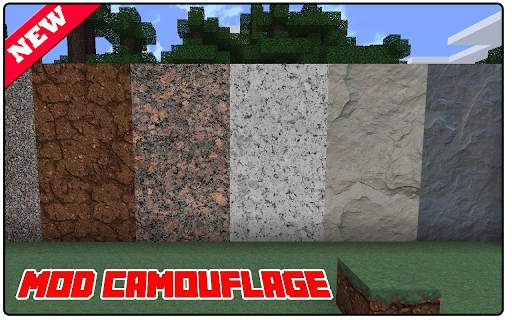 Mod Camouflage For Minecraft 2021 screenshot 1