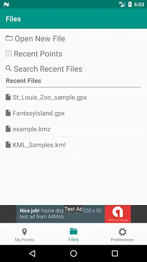 My Waypoints - KML KMZ GPX Reader screenshot 6