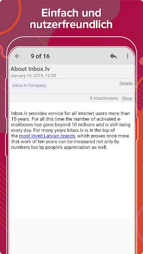 Inbox.lv screenshot 6