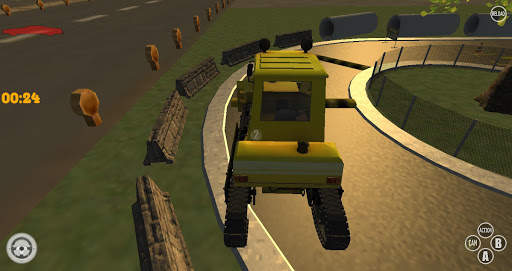 Construction Bulldozer Driving screenshot 4
