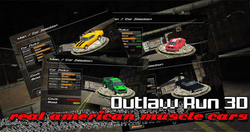 Outlaw run 3D - Racing Cars screenshot 12