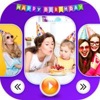 Happy Birthday Video Maker logo