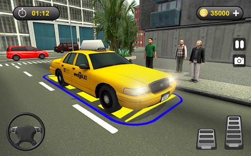 Taxi driving Simulator 2020-Taxi Sim Driving Games screenshot 11