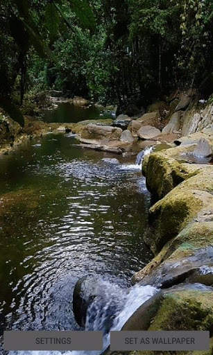 Hilly Pond Live Wallpaper screenshot 1