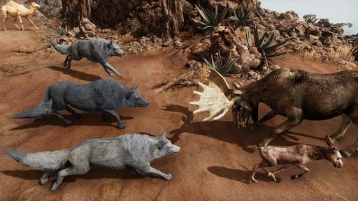 Ultimate Wolf Simulator screenshot 1