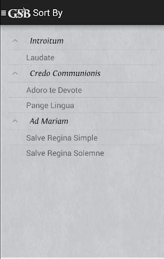 Gregorian SongBook screenshot 8
