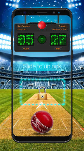 Funny Cricket Game Lock Screen for You screenshot 3
