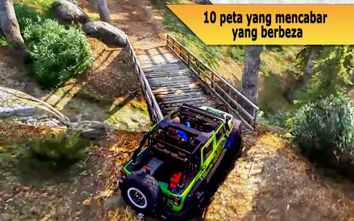 Permainan offroad memandu jip screenshot 4