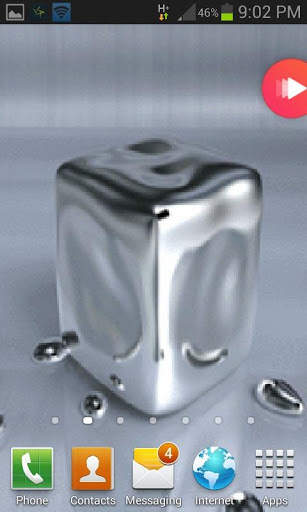 Mercury Cube Live Wallpaper screenshot 2