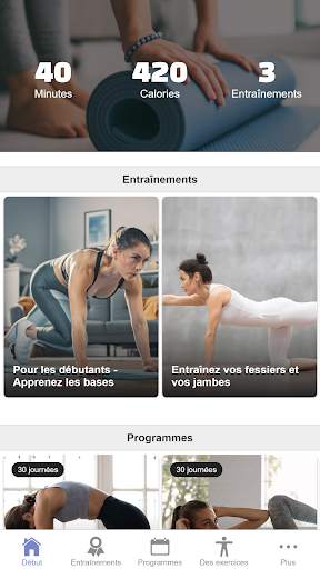 Exercices Pilates à la maison screenshot 1