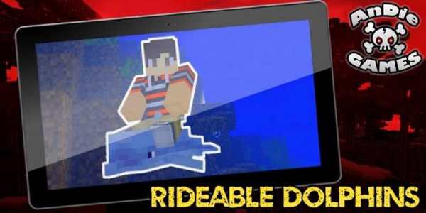 Rideable Dolphins Mod for MCPE screenshot 2
