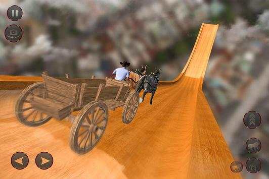 Mega Ramp Horse Cart Stunt Racing screenshot 11