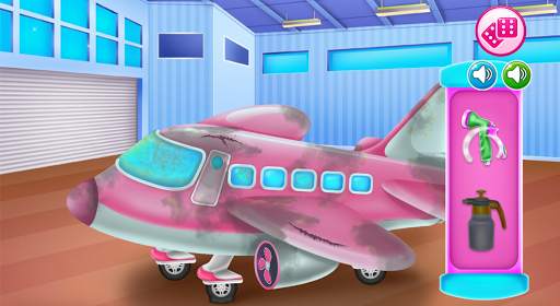 Dirty Airplane Cleanup & Fixing Games screenshot 6