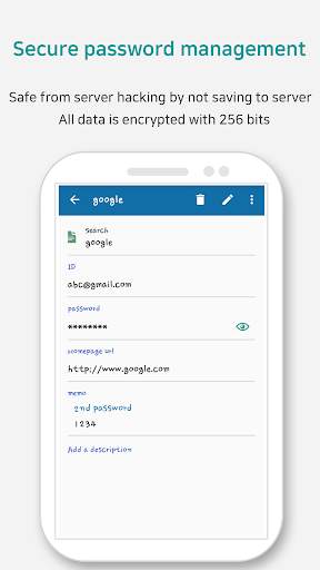 HidePass - Free Password Manager скриншот 1