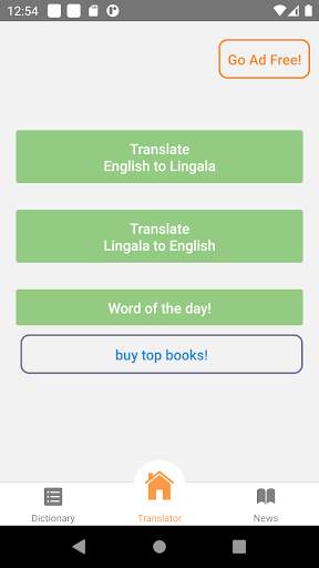 Lingala English Translator screenshot 1