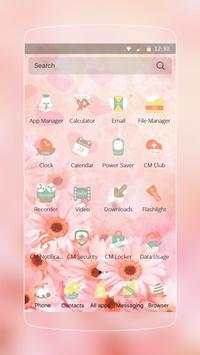 Faded Flowers Theme screenshot 2