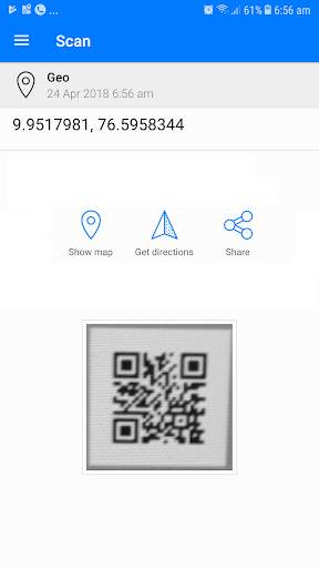 Location Camera with GPS QR code by Sathvik screenshot 7