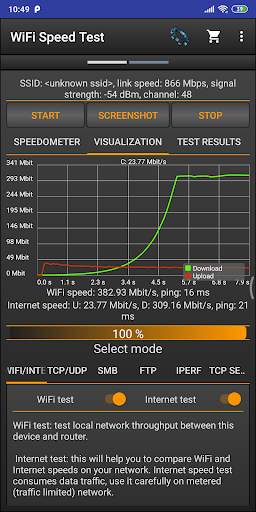 WiFi Speed Test - Velocità Internet screenshot 4