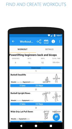 myWorkout - Fitness & Training screenshot 3
