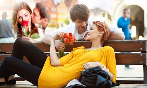 Romantic Photo Frame Editor screenshot 1