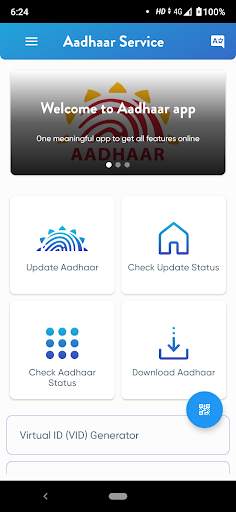 Aadhar - Check Aadhar Card Status, Download Aadhar screenshot 1