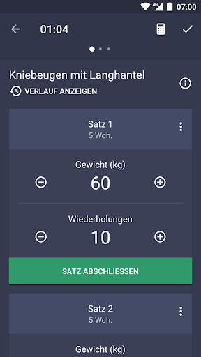 Trainingsplaner & Muskelaufbau screenshot 3