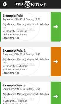Feis On Time screenshot 1